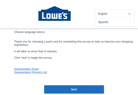 Www.Lowes.Com/Survey